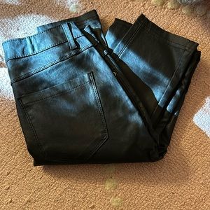 Fashion Nova leather pants